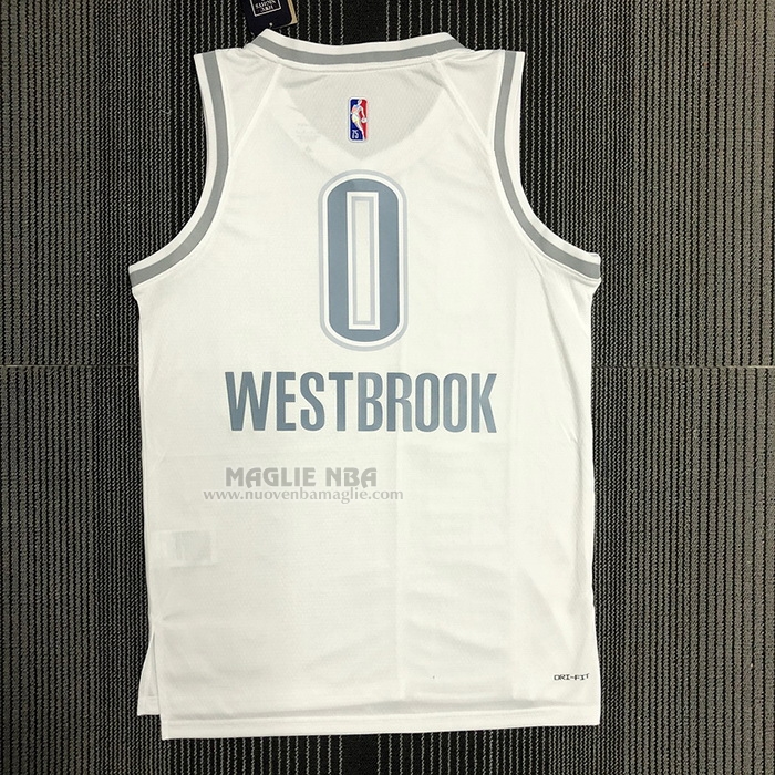 Maglia
 Russell Westbrook NO 0 Oklahoma City Thunder Citta
 2021-22 Bianco
